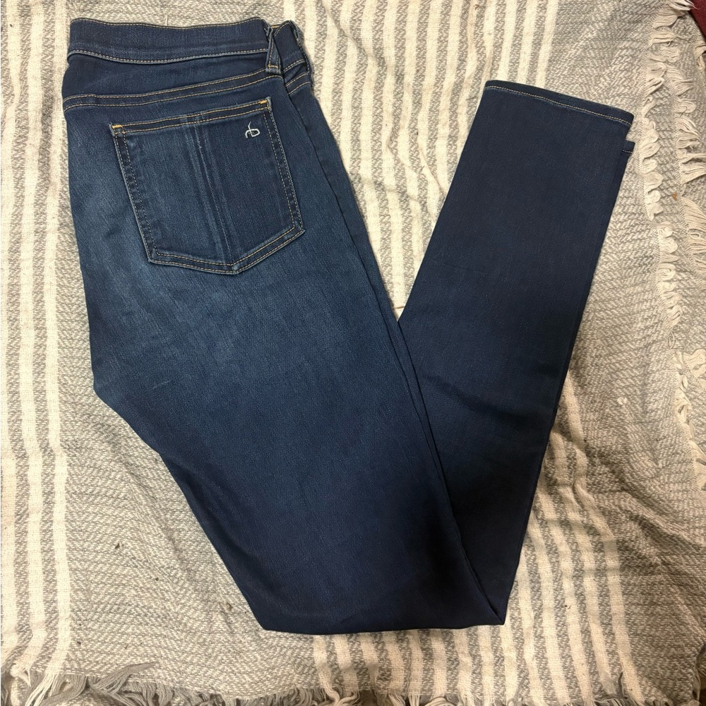 rag & bone Dark Blue Skinny Jeans